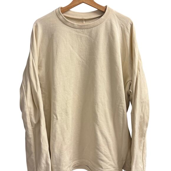 Nike ESC Every Stitch Collection Men's Fleece Crew, Wheat Size XL Retail $350 - Picture 1 of 5